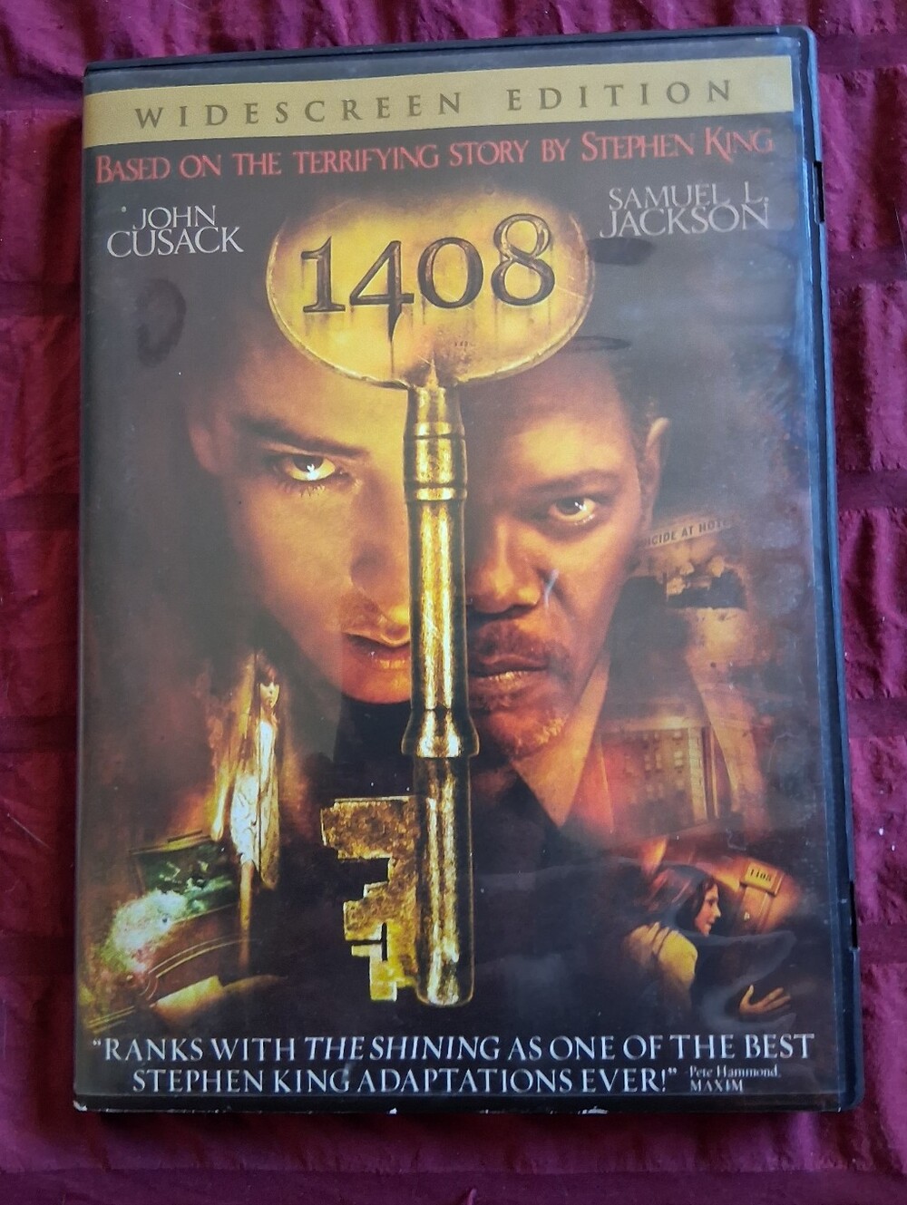 1408 DVD Stephen King 2007 2 Disk Collectors Set DVD + Audio CD  Blood & Smoke